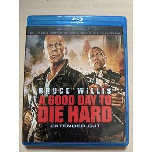 A Good Day to Die Hard Extended Cut Blu Ray